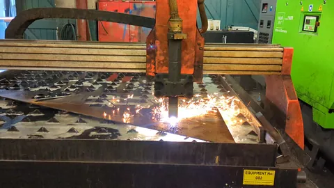 cutting out metal
